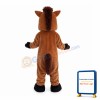 Brown Wild Boar Mascot Costume