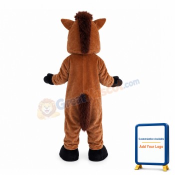 Brown Wild Boar Mascot Costume