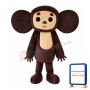 Brown Big Ears Monkey Mascot Costume