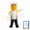 Golden-bearded Soldier Mascot Costume