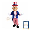 Magician Grandpa With White Beard Mascot Costume