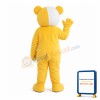 Blindfolded Bear With Color Bar Mascot Costume