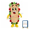Bacon And Vegetable Sandwich Mascot Costume