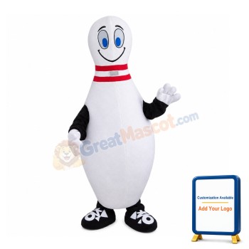 Bowling Ball Bottle Mascot Costume