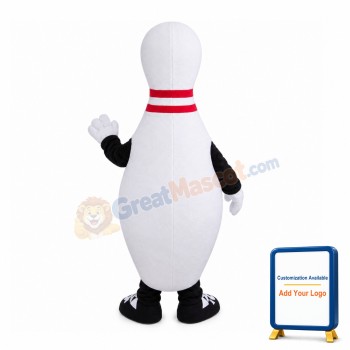Bowling Ball Bottle Mascot Costume