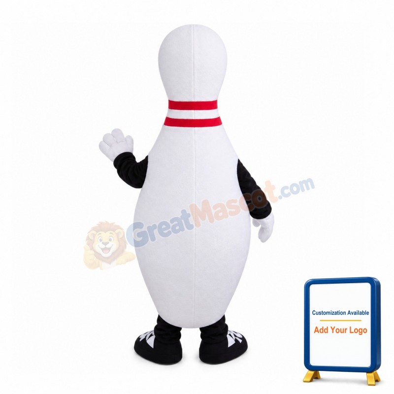 Bowling Ball Bottle Mascot Costume