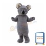 Lovable Grey Koala Mascot Costume