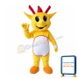 Mignon Cartoon Yellow Dragon Mascot Costume