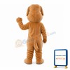 Elated Dog With Sunglasses Mascot Costume