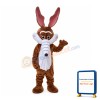 Antic Wolf With Long Ears And Nose Mascot Costume