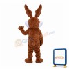 Antic Wolf With Long Ears And Nose Mascot Costume