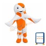 Orange & White Dolphin Mascot Costume