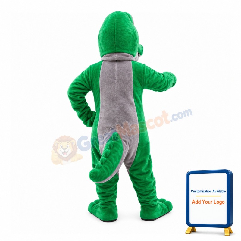 Green Eyes Crocodile Mascot Costume