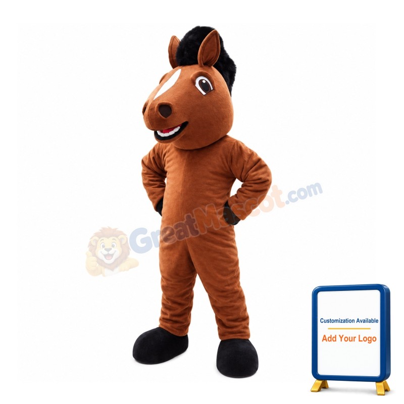 Arrogant Horse Mascot Costume