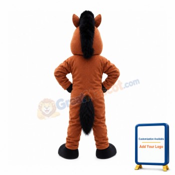 Arrogant Horse Mascot Costume