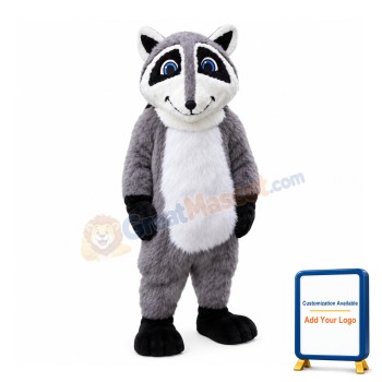 Casual Pleasant Raccoon Mascot Costume
