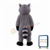 Casual Pleasant Raccoon Mascot Costume