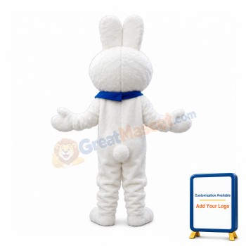 Large White Rabbit Mascot Costume
