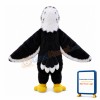 Impatient Eagle Mascot Costume