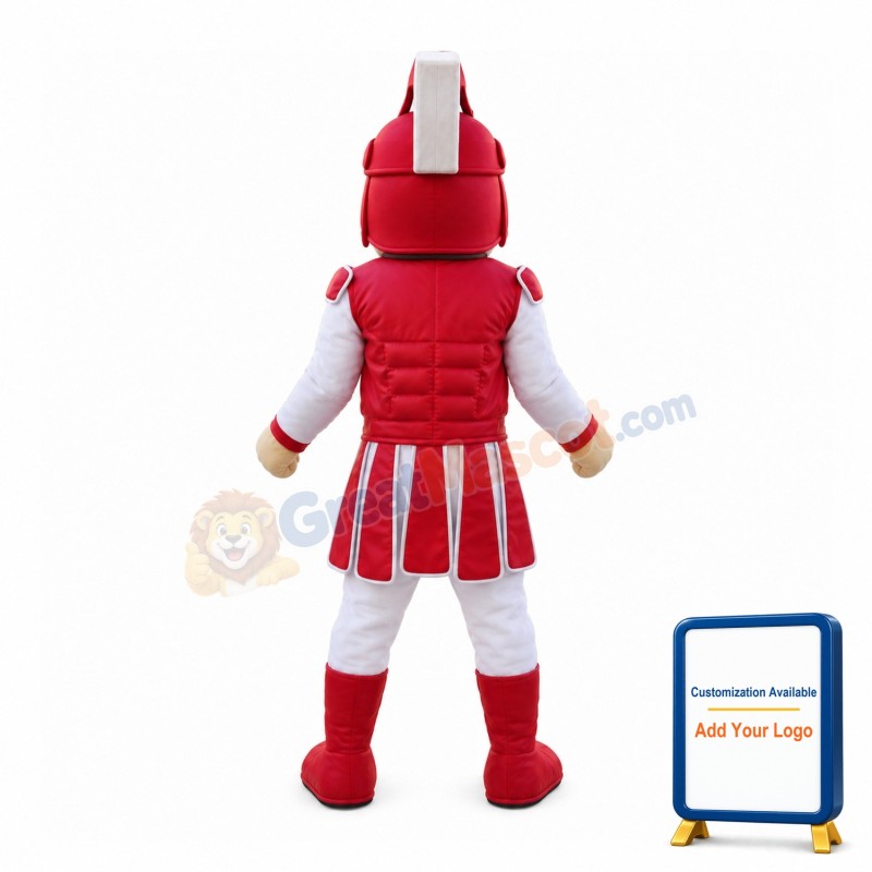 Honest Red Soilder Mascot Costume