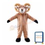 Mild Brown Ram Mascot Costume
