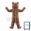 Cruel Eating Leopard Mascot Costume