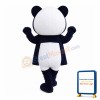 Big Mouth Panda Man Mascot Costume
