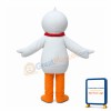 Long-legged Duck With Red Necklace Mascot Costume