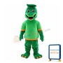 Harmless Green Snake Mascot Costume