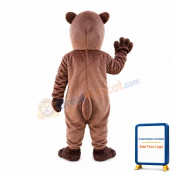 Kind Beaver With Buck Teeth Mascot Costume