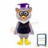 Clever Doctor Owl Mascot Costume