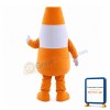 Obvious Roadblock On Road Mascot Costume