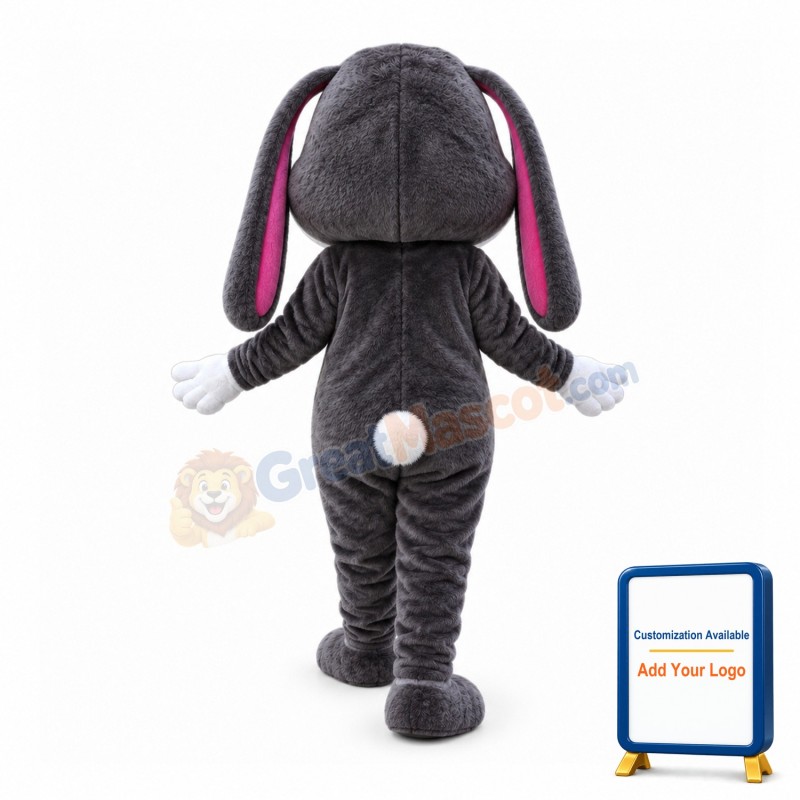 Big Blue Eyes Lop-eared Rabbit Mascot Costume
