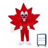 Withered Red Maple Leaf Mascot Costume