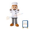 Bakers Boy With Hat Mascot Costume