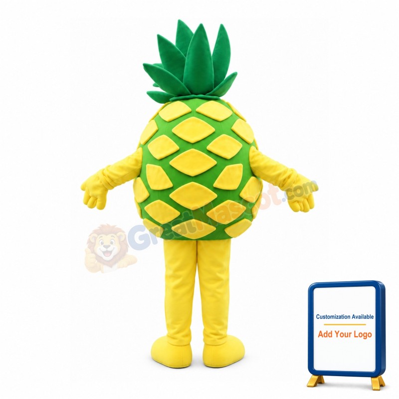 Fresh Sweet Pineapple Mascot Costume