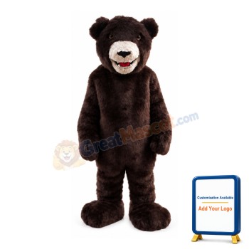 Forceful Wild Bear Mascot Costume