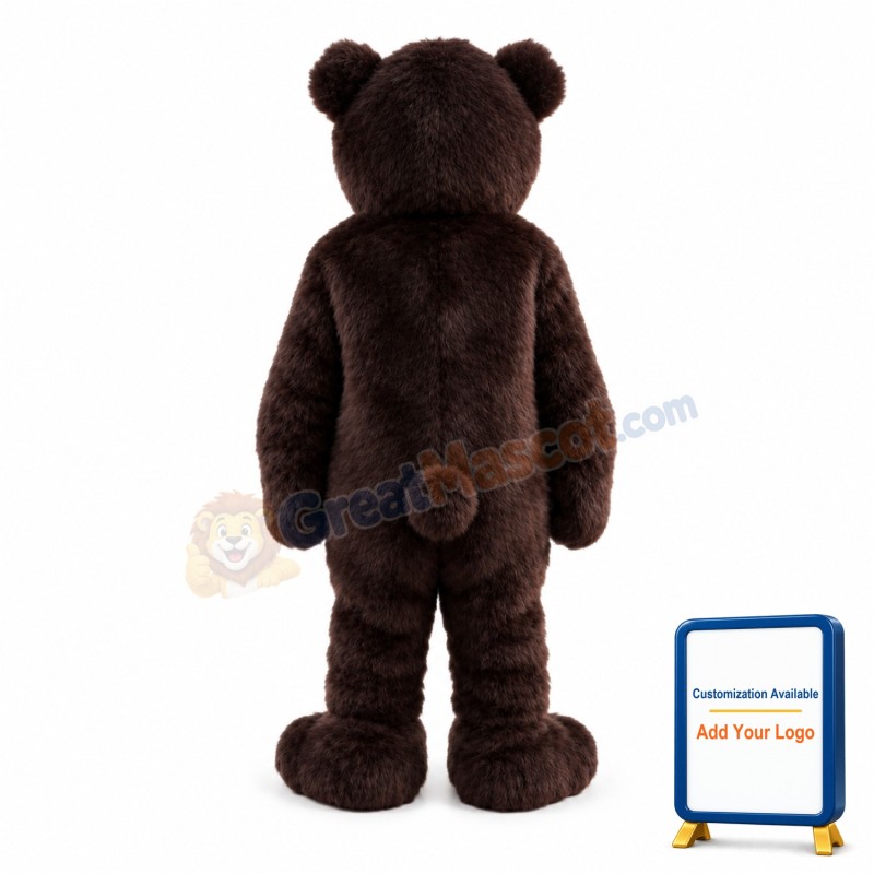 Forceful Wild Bear Mascot Costume
