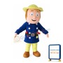 Detective With Blue Overcoat Mascot Costume