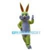 Colorful Bugs Bunny Mascot Costume