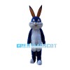 Colorful Bugs Bunny Mascot Costume