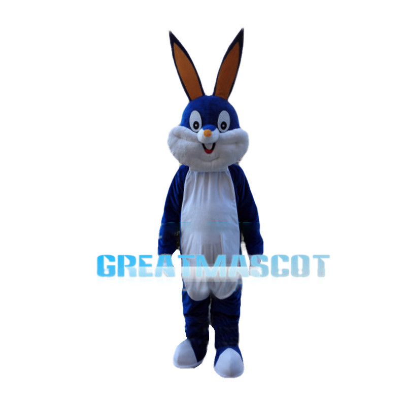 Colorful Bugs Bunny Mascot Costume