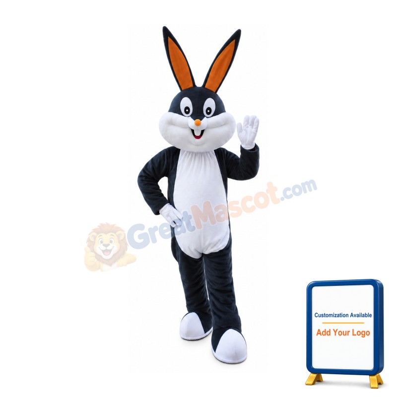 Thrilled Multiple Colour Rabbit Mascot Costume