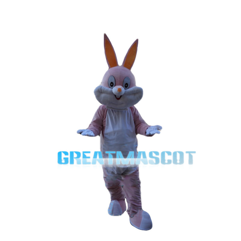 Thrilled Multiple Colour Rabbit Mascot Costume