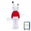 Smart Rabbit With Glasses Mascot Costume