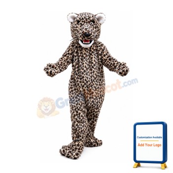 Sturdy Agile Leopard Mascot Costume