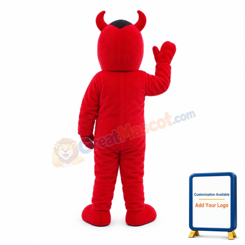 Ridiculous Red Devil Mascot Costume