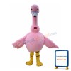 Small Pink Ostrich Mascot Costume