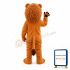 Well-behaved Kind Lion Mascot Costume