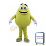 Colored Chocolate Beans Mascot Costume